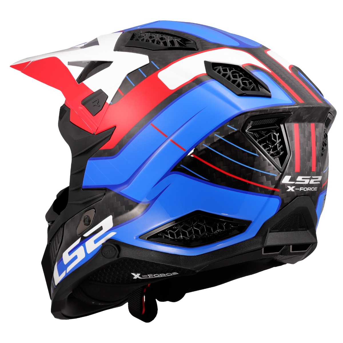 MX703 X-FORCE GALUO WHITE RED BLUE